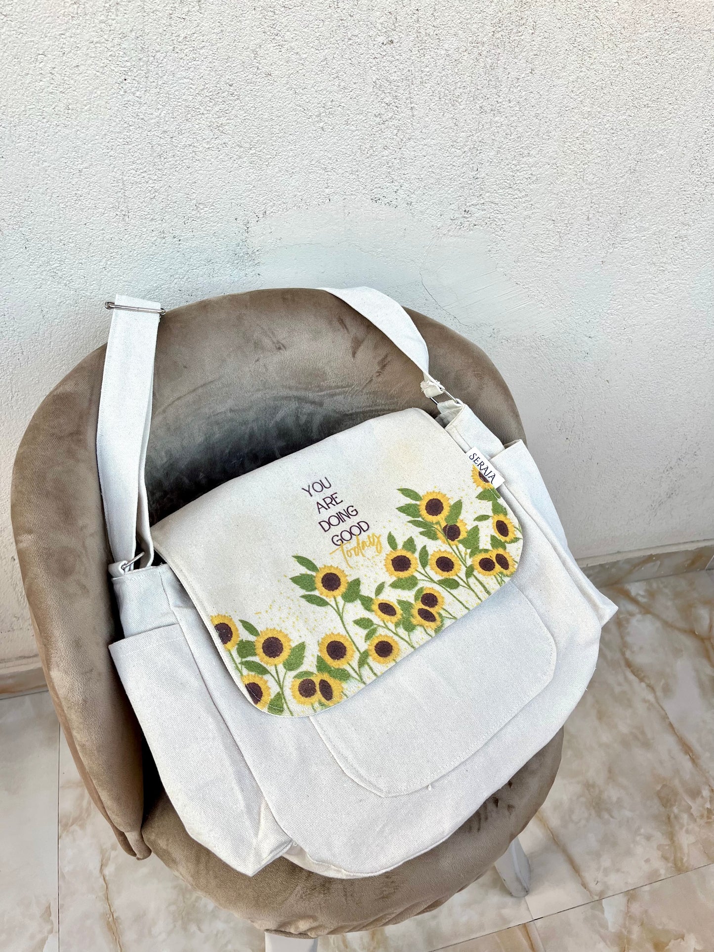 Sunflower crossbody