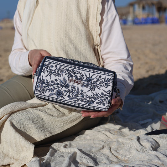 Blue pouch