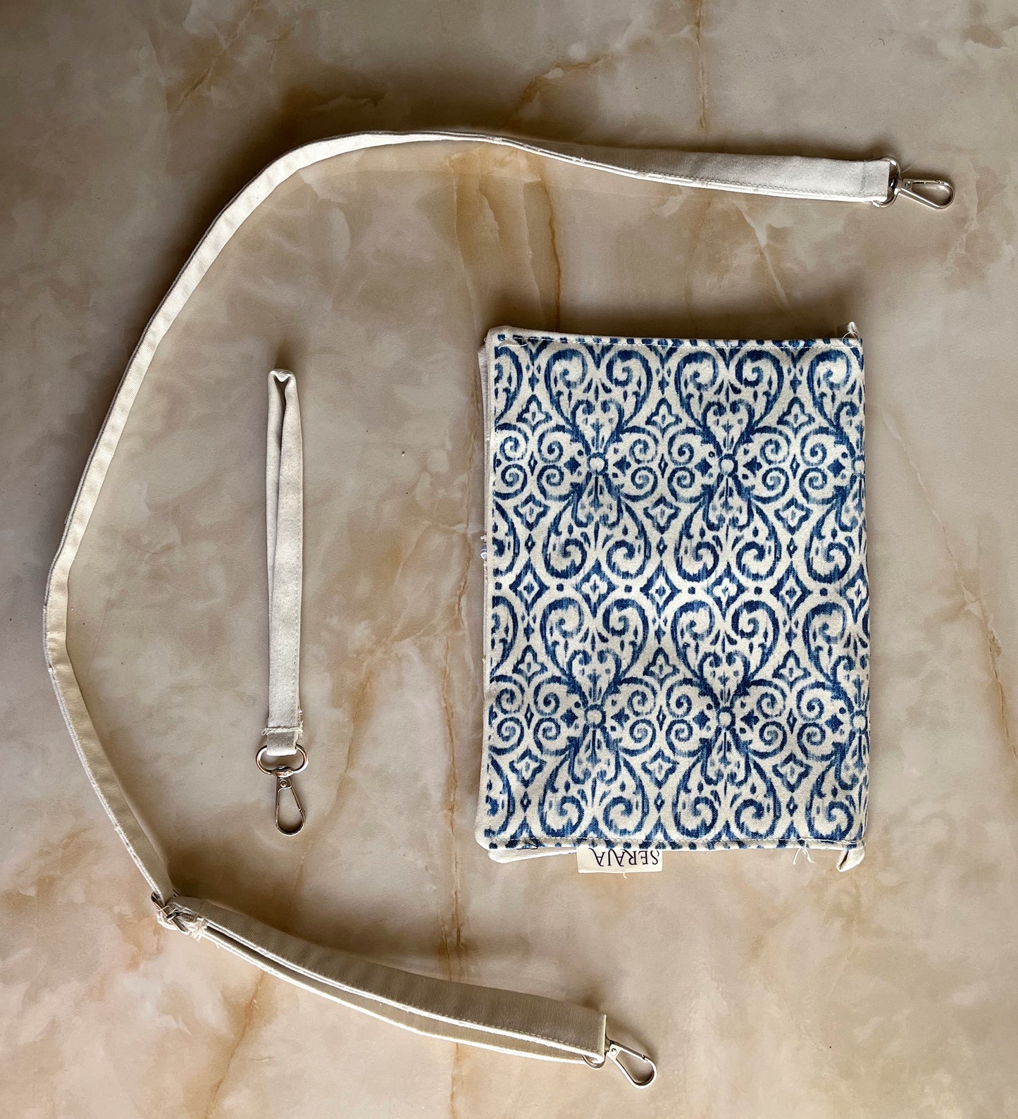 blue pattern