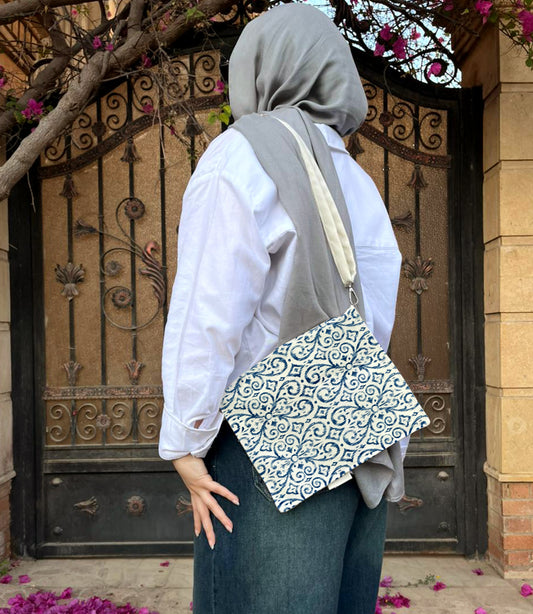 blue pattern